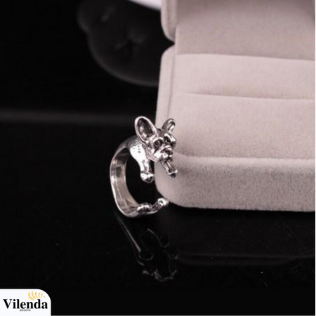 Vilenda - Anillo Bulldog Francés