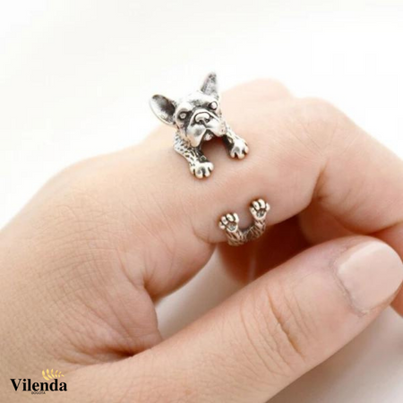 Vilenda - Anillo Bulldog Francés