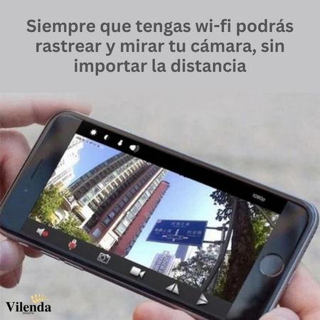 Vilenda - Mini cámara Wi-Fi